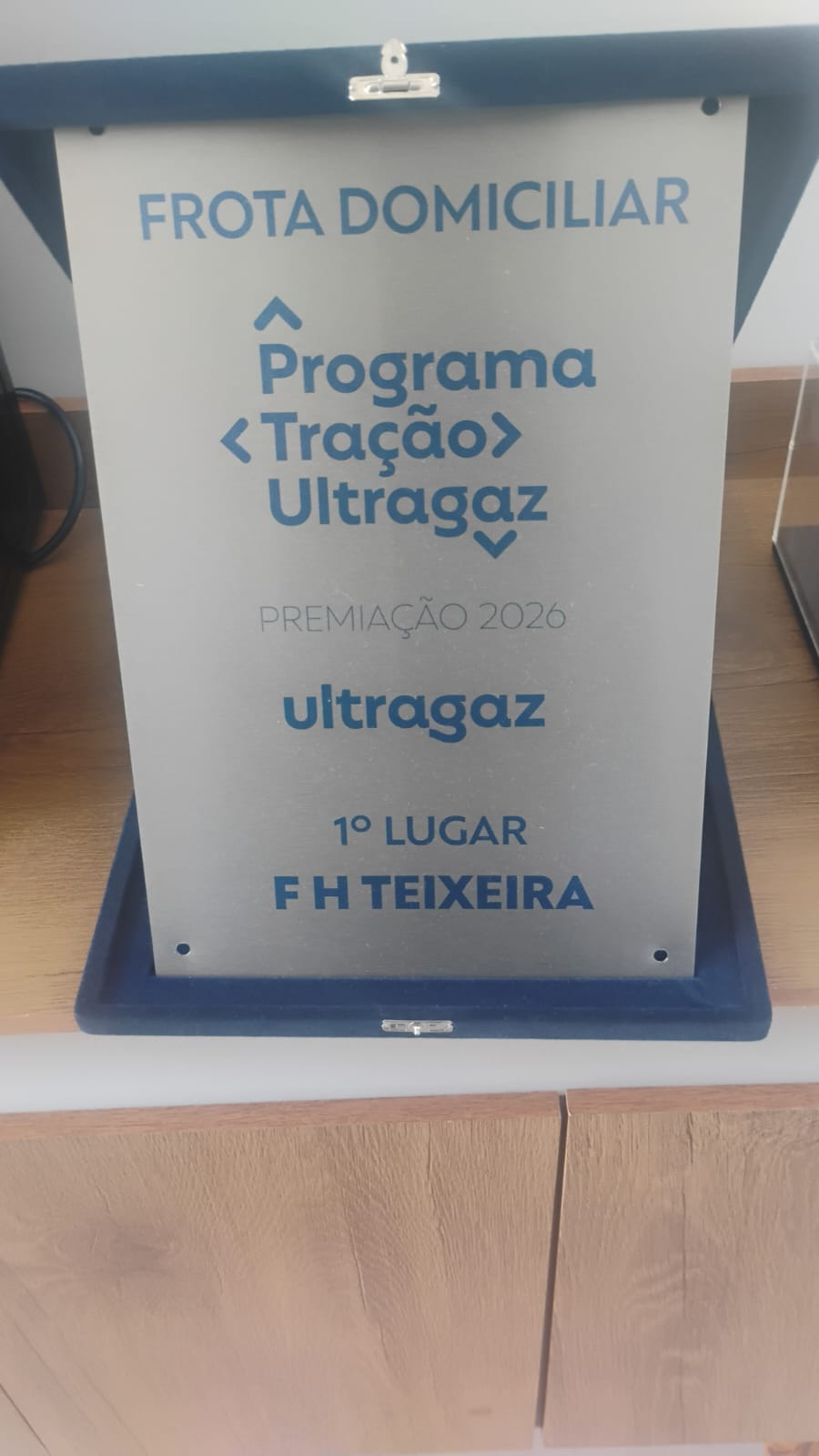 Prêmio Ultragaz para FH Teixeira